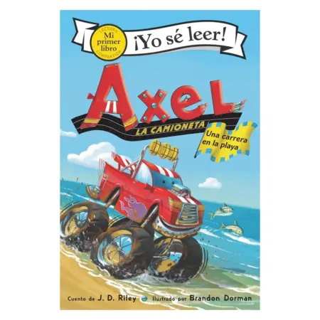 Axel la camioneta. Una carrera en la playa