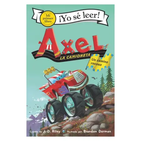 Axel la camioneta. Un camino rocoso