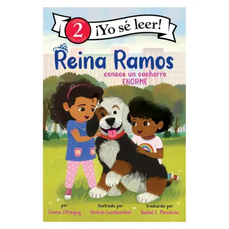Reina Ramos conoce un cachorro enorme