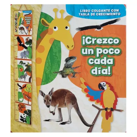 Crezco un poco cada día!, libro colgante