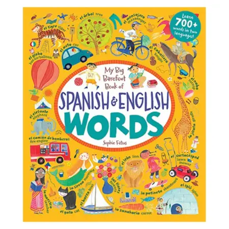 My Big Barefoot Book of Spanish & English Words