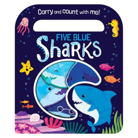 Five Blue Sharks
