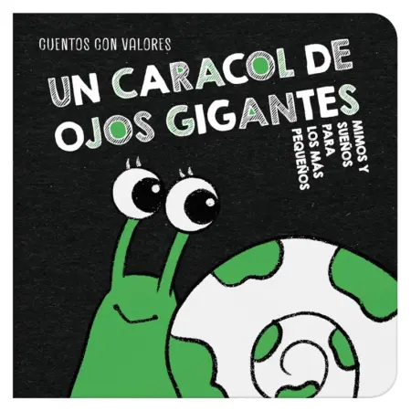 Un caracol de ojos gigantes