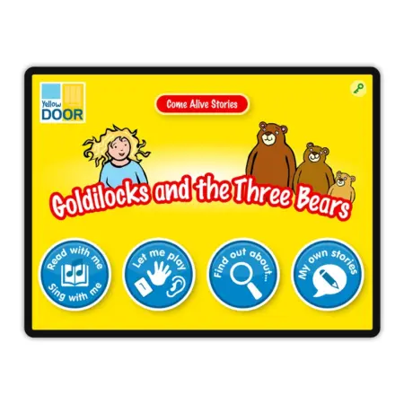 Come A. S. Goldilocks and the Three Bear Interactive CD ROM Single